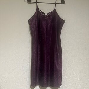 L.A. Intimates | Vintage Floral Animal Print Chemise size L 🪻🌹